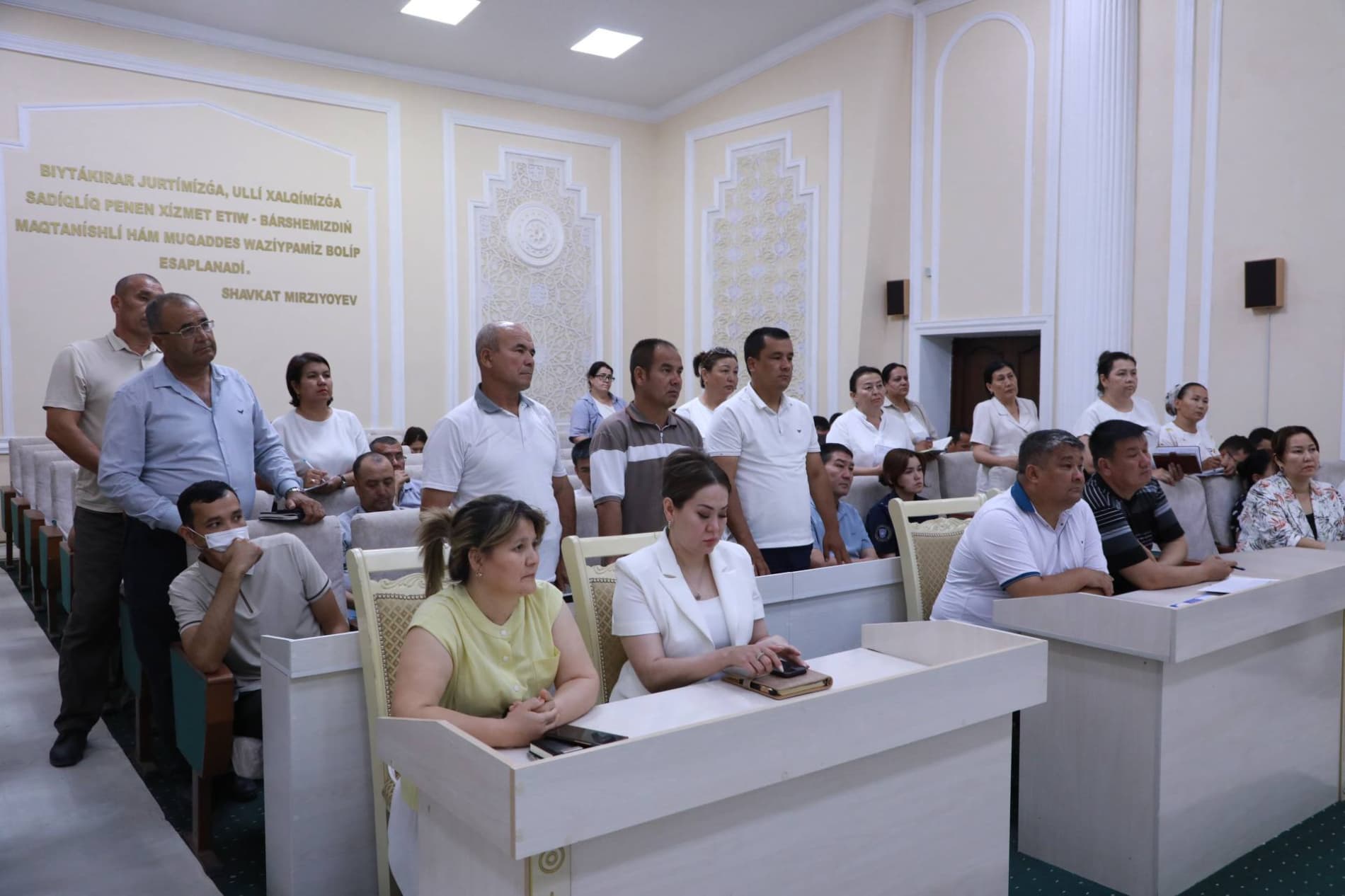 Taxiatoshda "Ayollar daftari"ni yuritish bo‘yicha yangi tartiblar muhokama qilindi