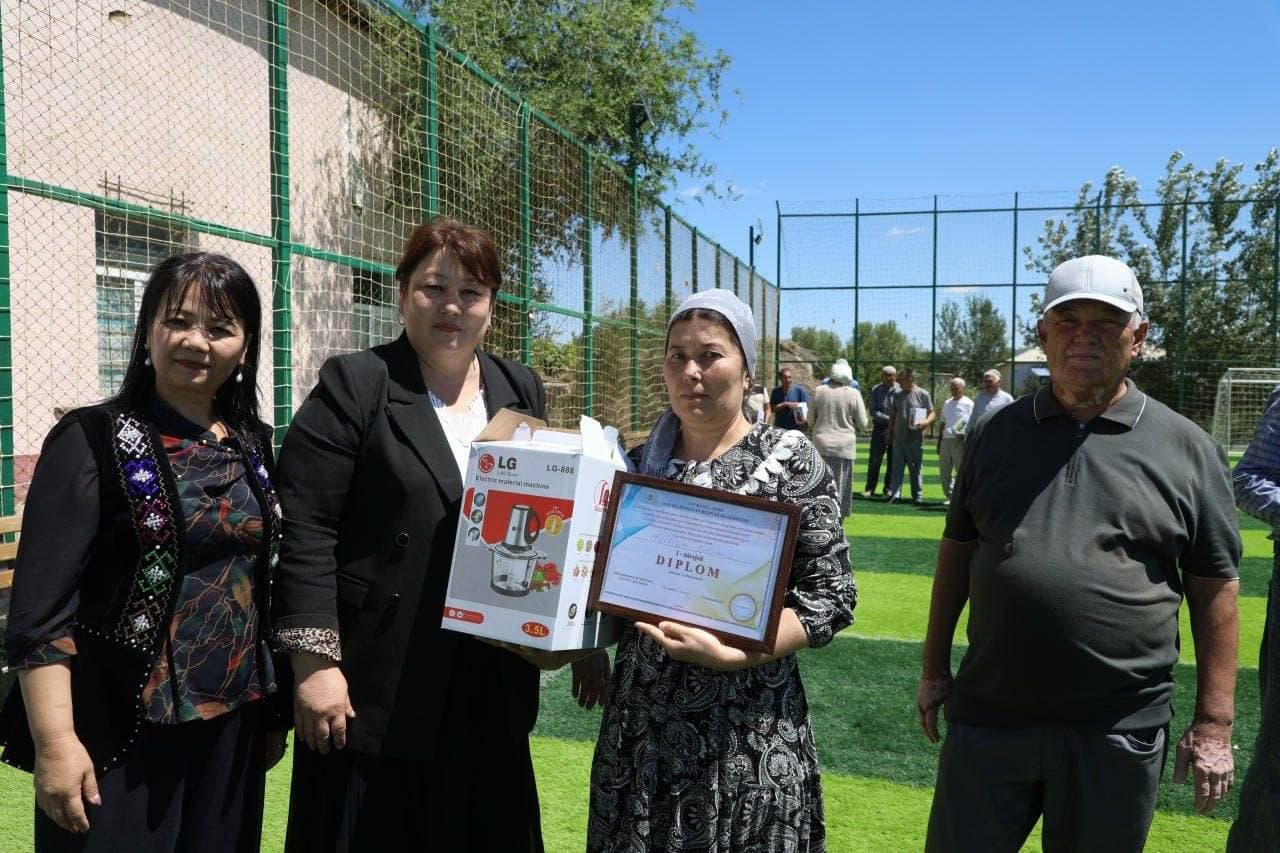 🏆 Taxiatoshda «G‘ayratli keksalar» sport musobaqasi o‘tkazildi