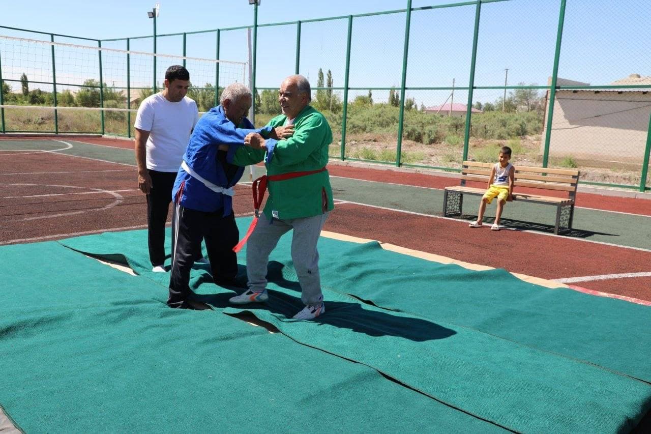 🏆 Taxiatoshda «G‘ayratli keksalar» sport musobaqasi o‘tkazildi