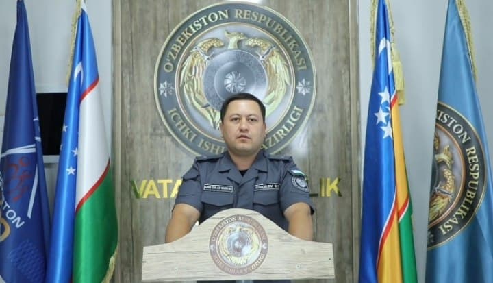 Taxiatosh tumani Ichki ishlar bo'limi boshlig‘i podpolkovnik Shaxriyor İsmailovning Taxiatosh tumani aholisiga Kiberjinoyatlardan ogohlik yo‘nalishida tuman aholisi va mehmonlariga murojaati