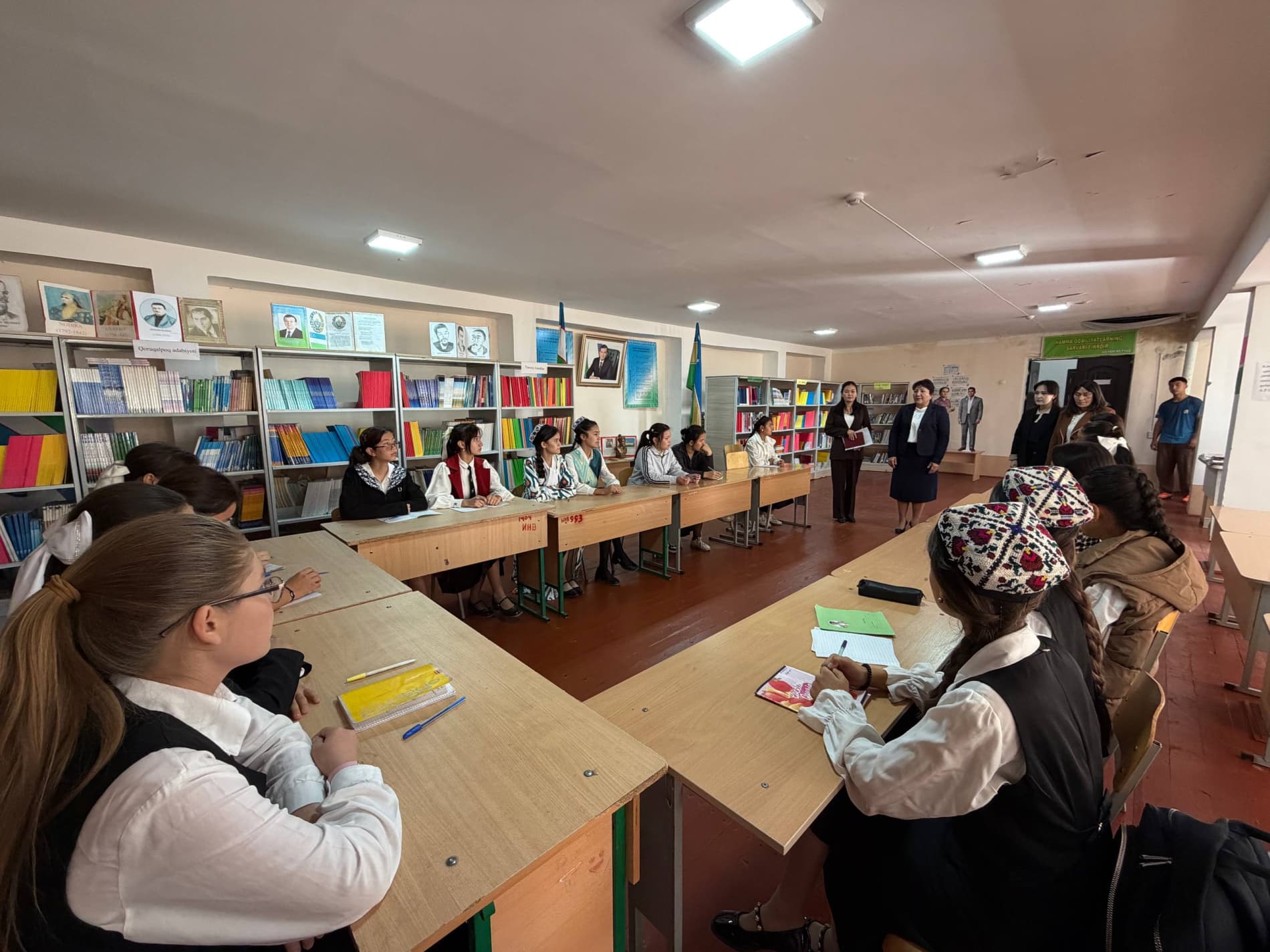 COMPETITIONS WERE HELD IN CONNECTION WITH THE UZBEK LANGUAGE DAY