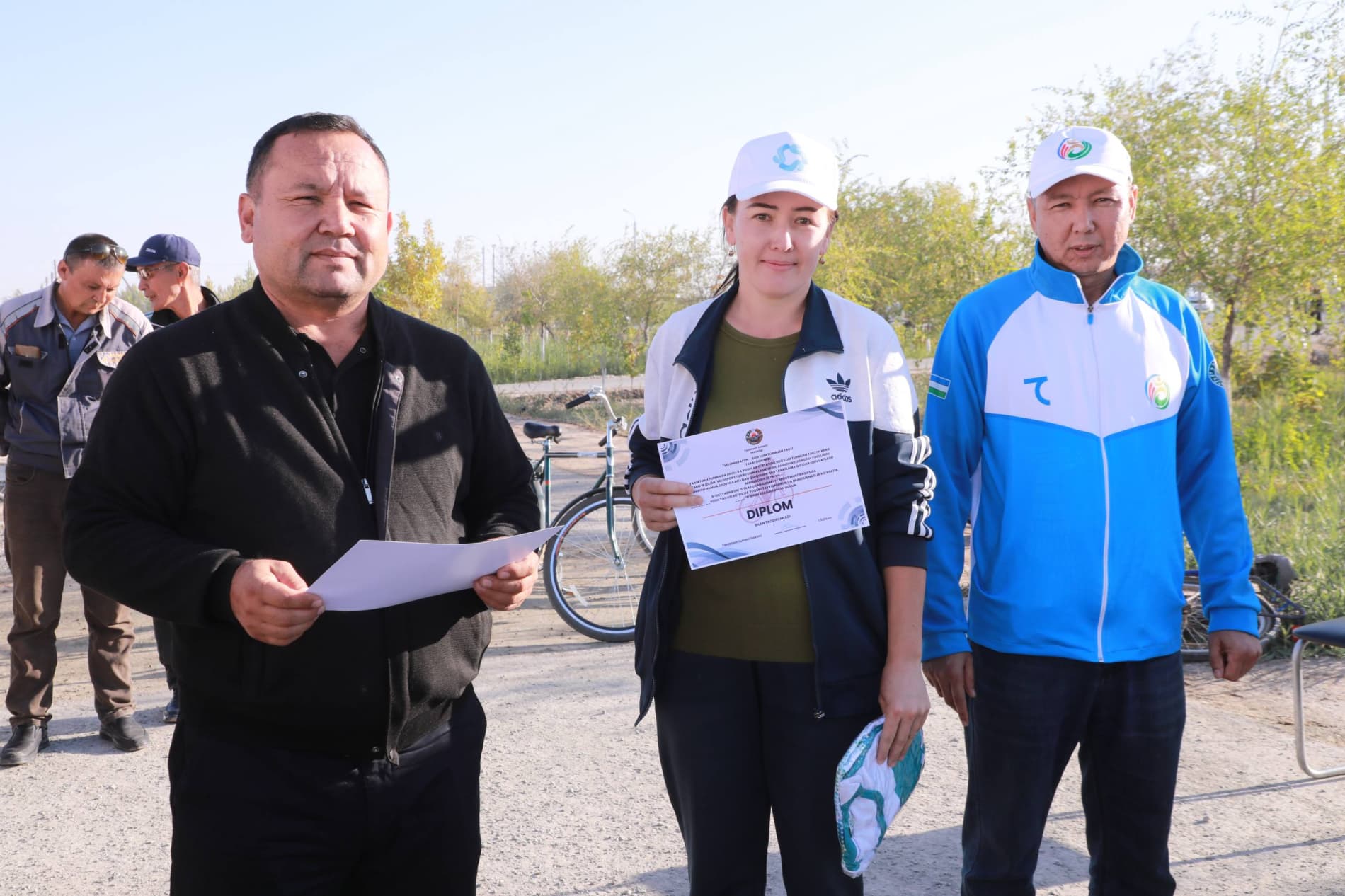 🚴 ♂️ A cycling marathon was organized in Takhiatash