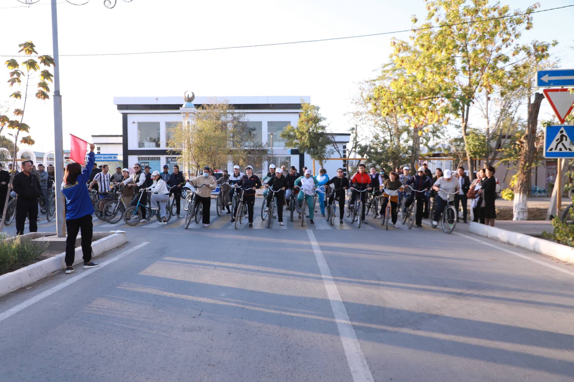 🚴 ♂️ A cycling marathon was organized in Takhiatash