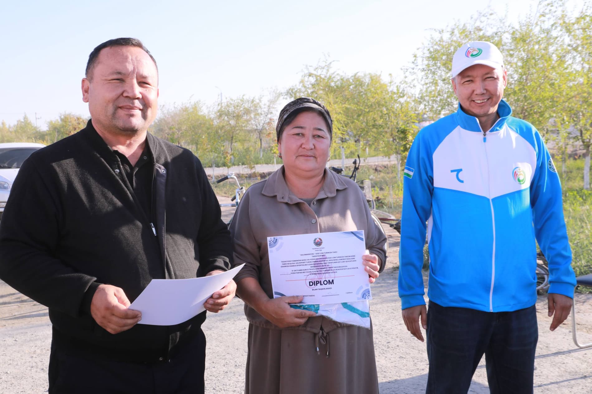 🚴 ♂️ A cycling marathon was organized in Takhiatash