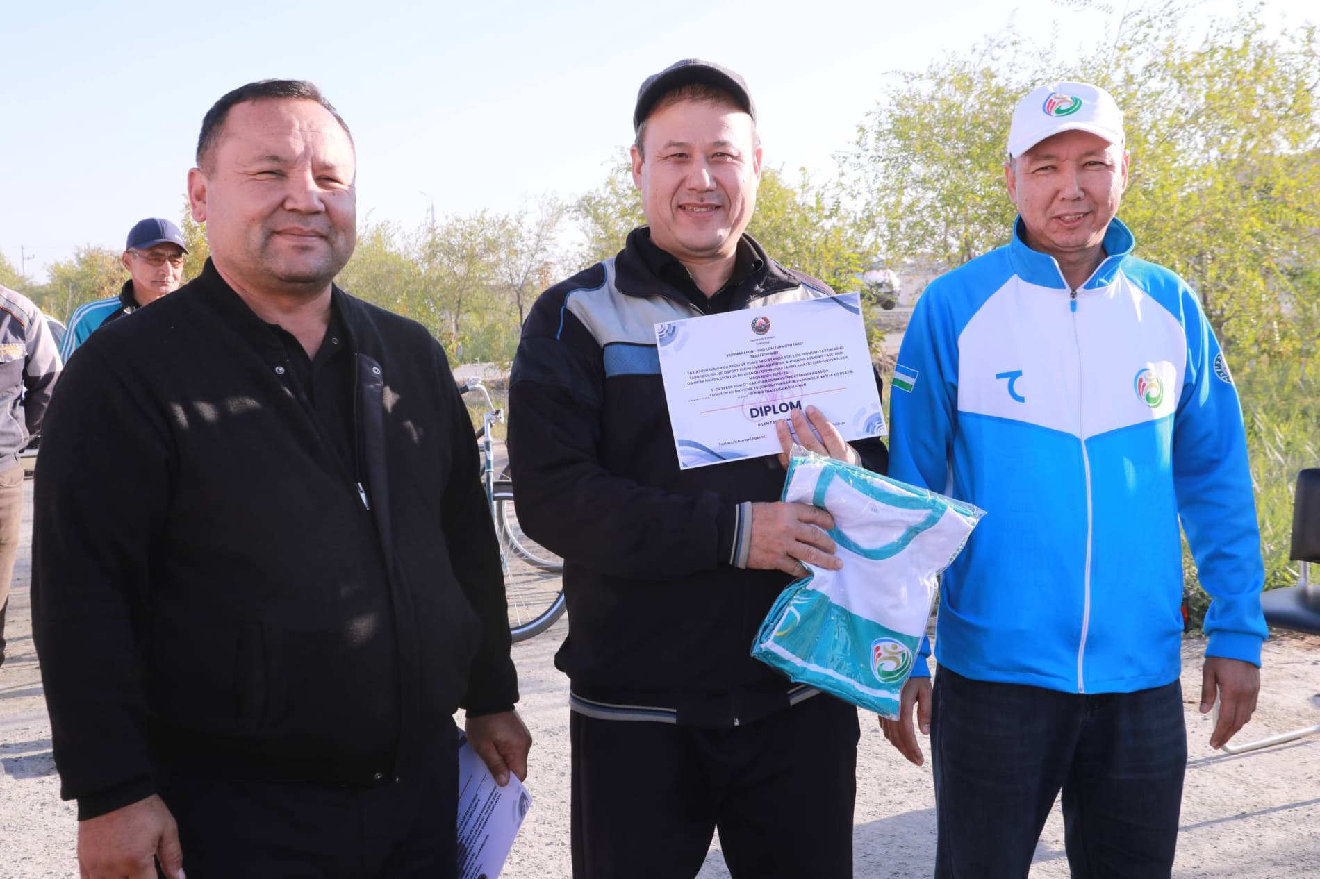 🚴 ♂️ A cycling marathon was organized in Takhiatash