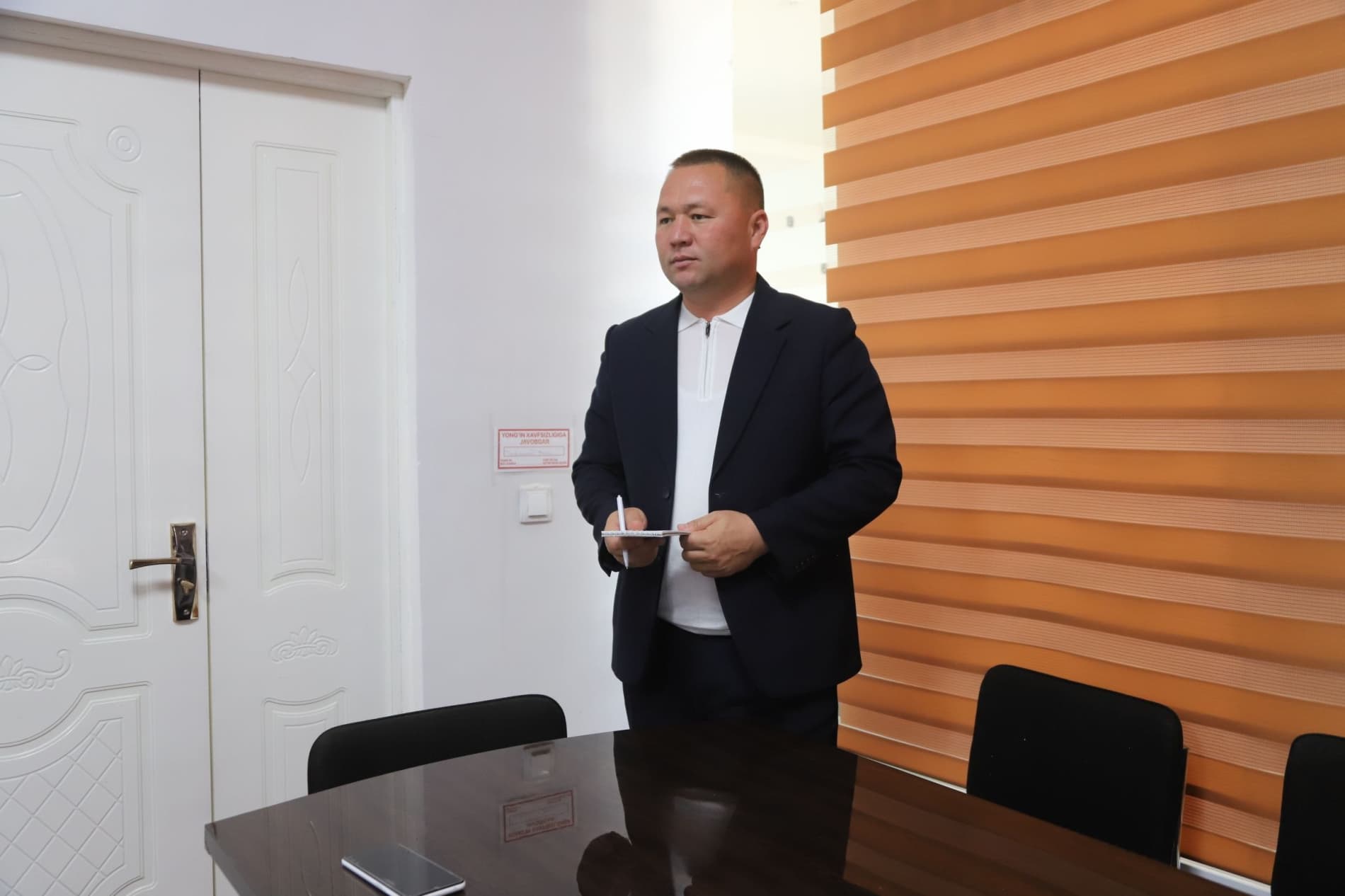 📍 Búgin Moynaqta puqaralar qabıllawı ótkerildi