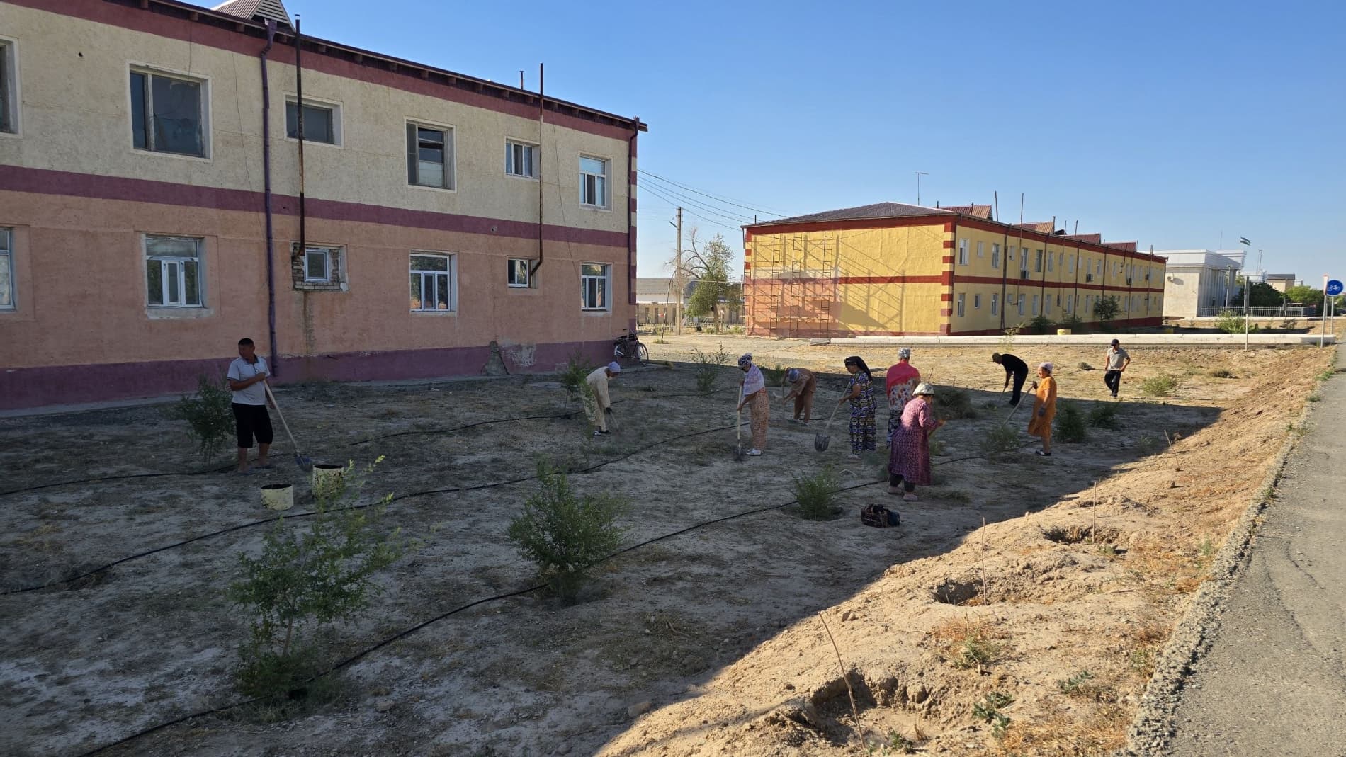 Talli o‘zekte obodlik ishlari izchil davom etmoqda