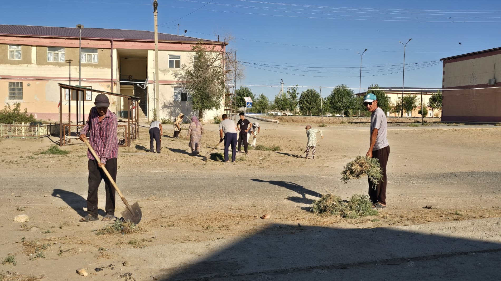 Talli o‘zekte obodlik ishlari izchil davom etmoqda