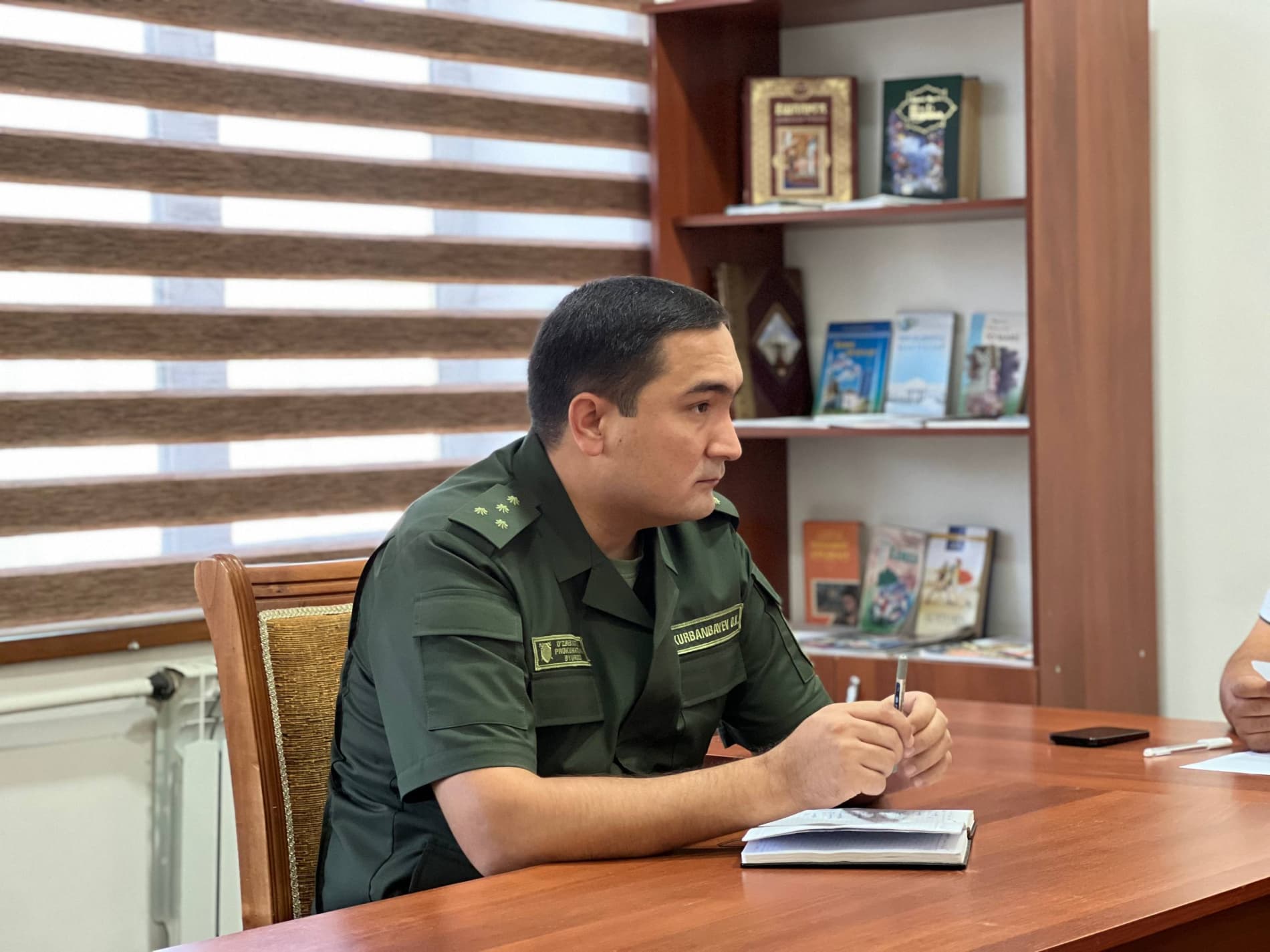 The reception of the khokim of Beruniy district took place.