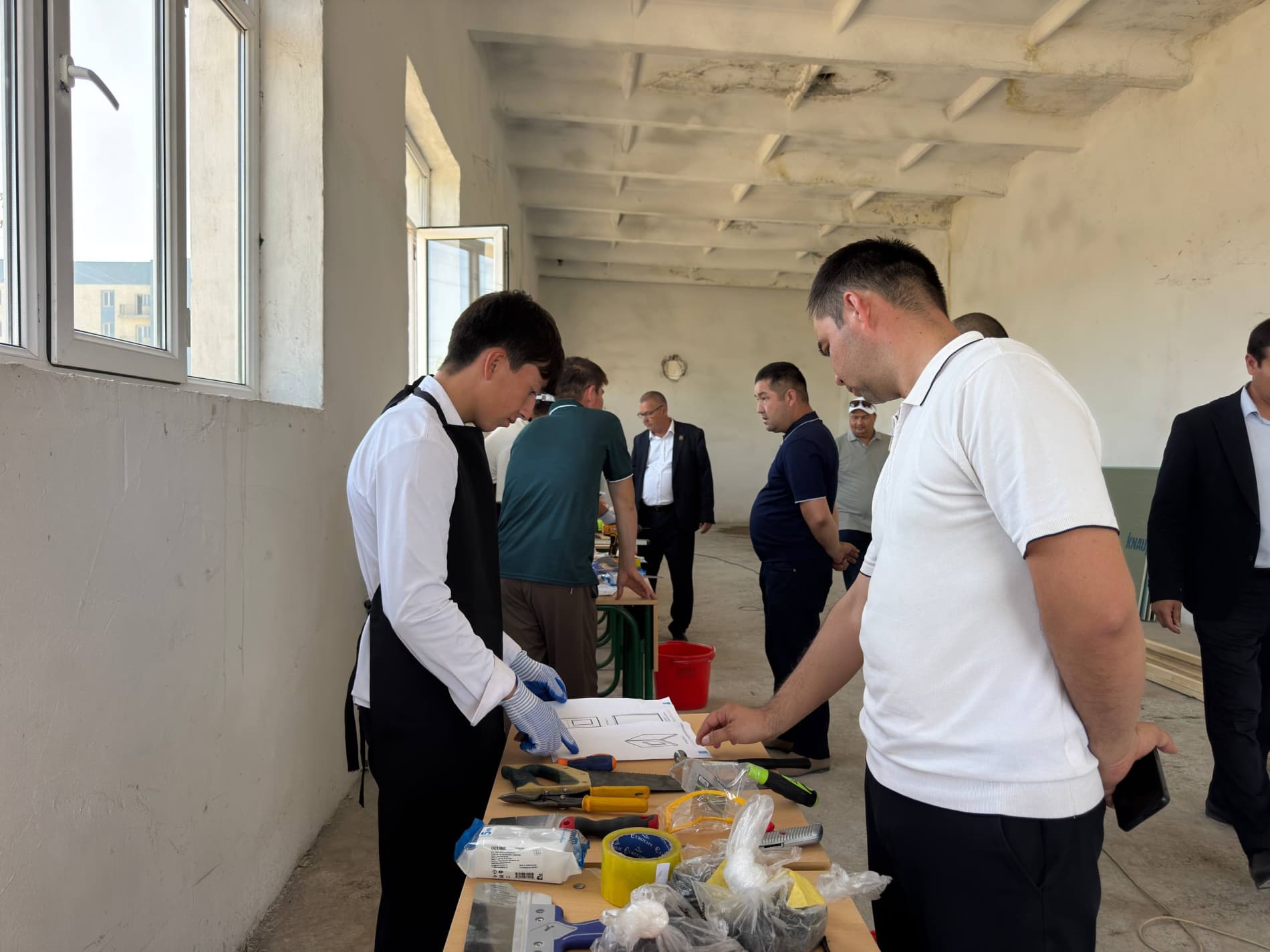 “Yangi Oʻzbekiston bunyodkorlari” kasbiy mahorat milliy tanlovining tuman bosqichi start oldi
