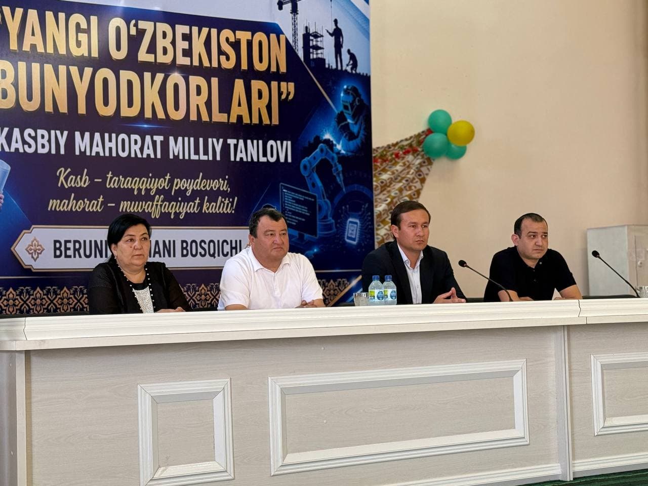 “Yangi Oʻzbekiston bunyodkorlari” kasbiy mahorat milliy tanlovining tuman bosqichi start oldi