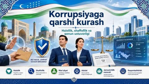 Korrupsiyaga oid qonun xujjatlari mazmun mohiyati