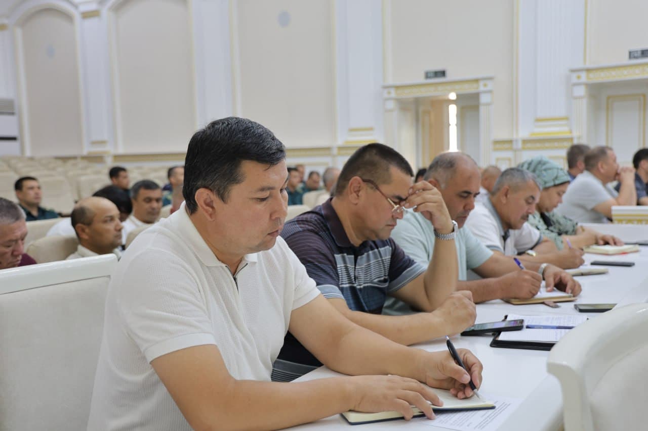 BERUNIY TUMANIDA KORRUPSIYAGA QARSHI KURASHISH MASALALARI MUHOKAMA QILINDI