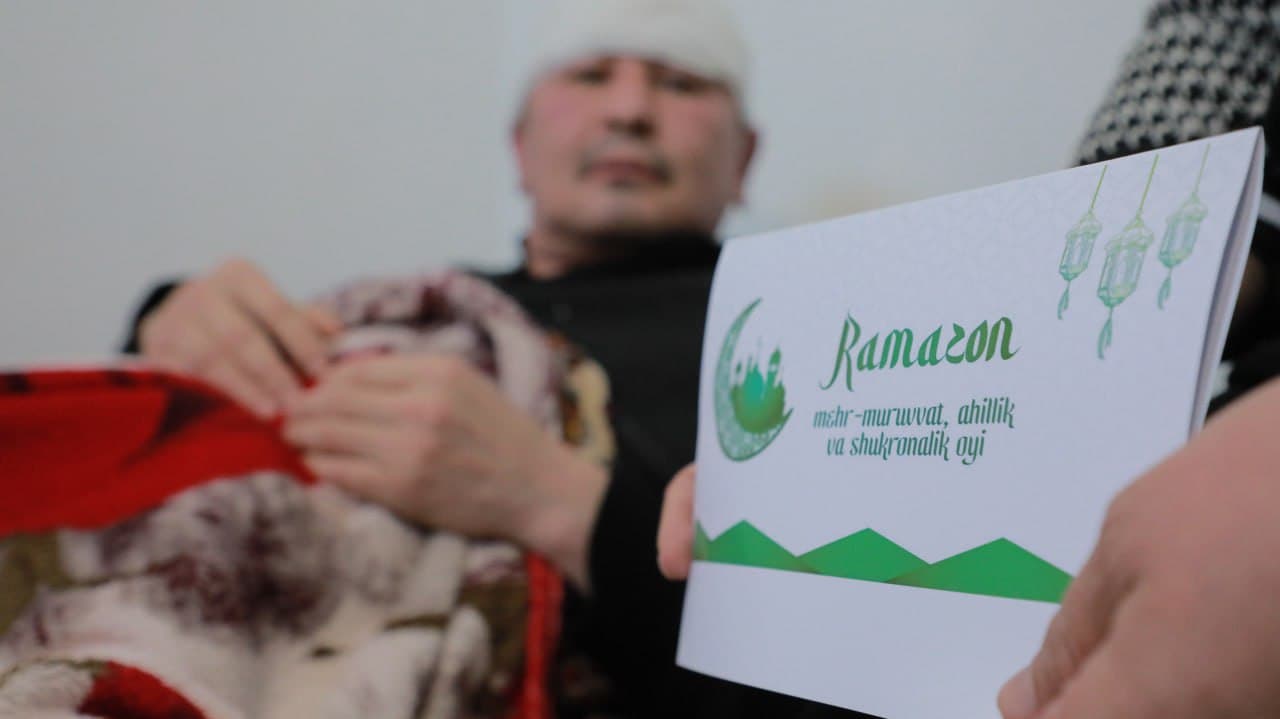 “Ramazon — mehr-muruvvat, ahillik va shukronalik oyi”