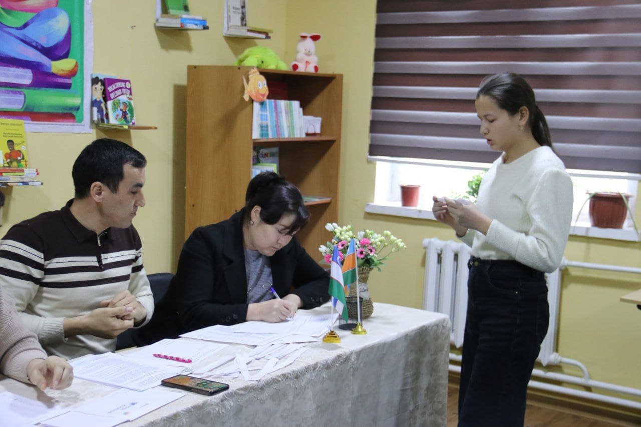 ️ Bes basqıshlı "Bes baslama olimpiadası" sheńberinde "JAS KITAPXAN" tańlawınıń Ellikqala rayonlıq basqıshları ótkerildi
