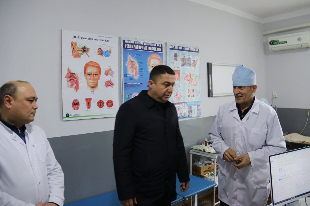 “Salomatlik marafoni” jarayonlari va tibbiy xizmatlar holati o‘rganildi