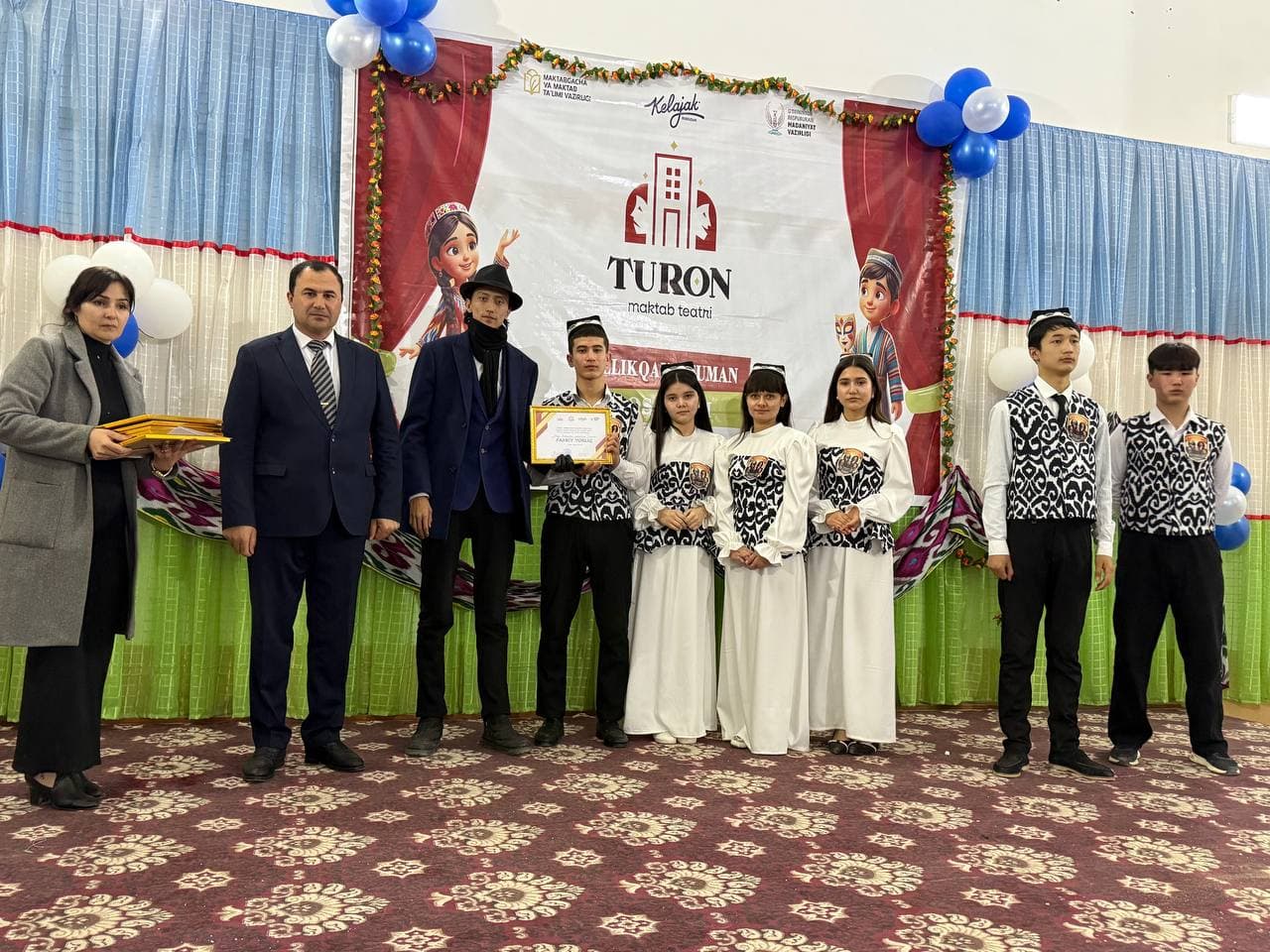 “Turon maktab teatri” tanlovining tuman bosqichi bo‘lib o‘tdi