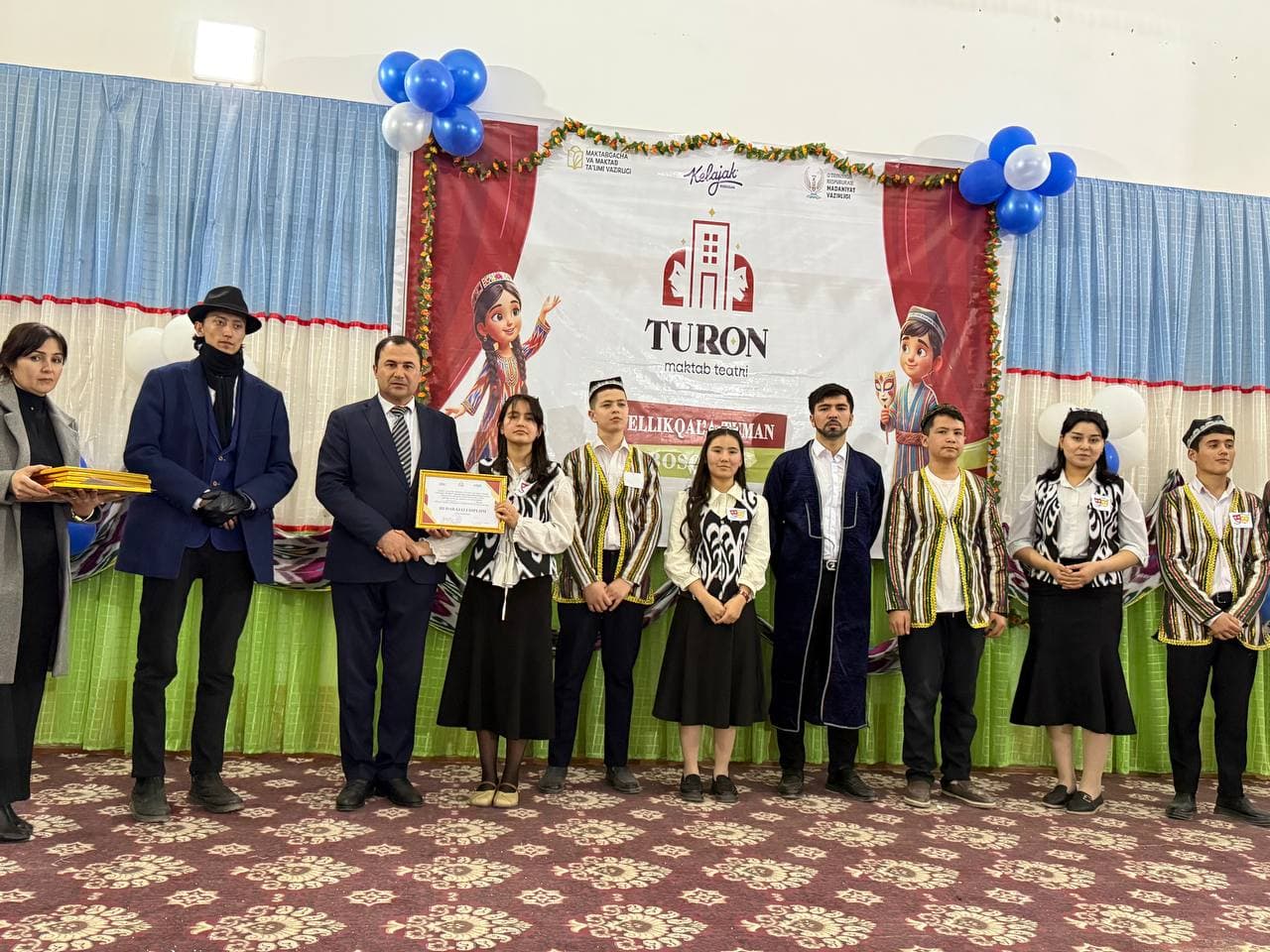 “Turon maktab teatri” tanlovining tuman bosqichi bo‘lib o‘tdi