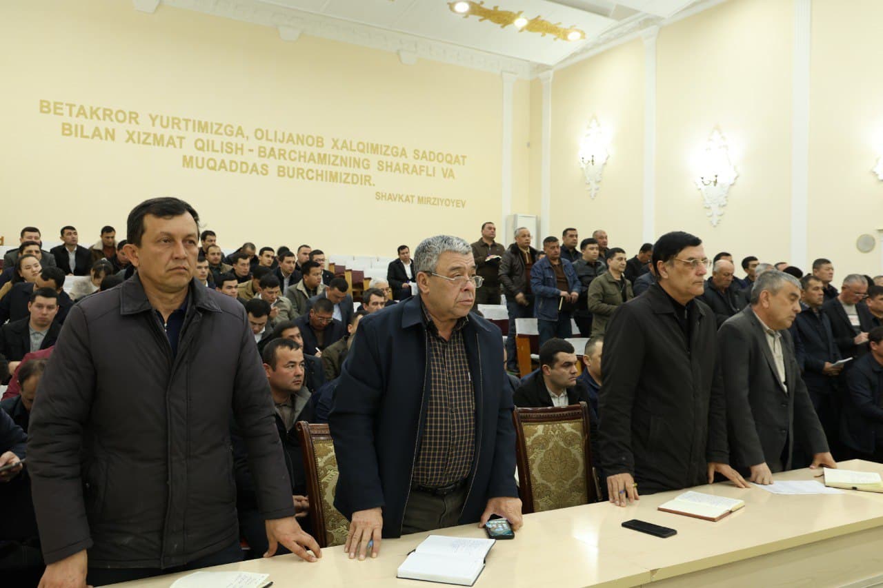 Muhim vazifalar muhokama qilindi