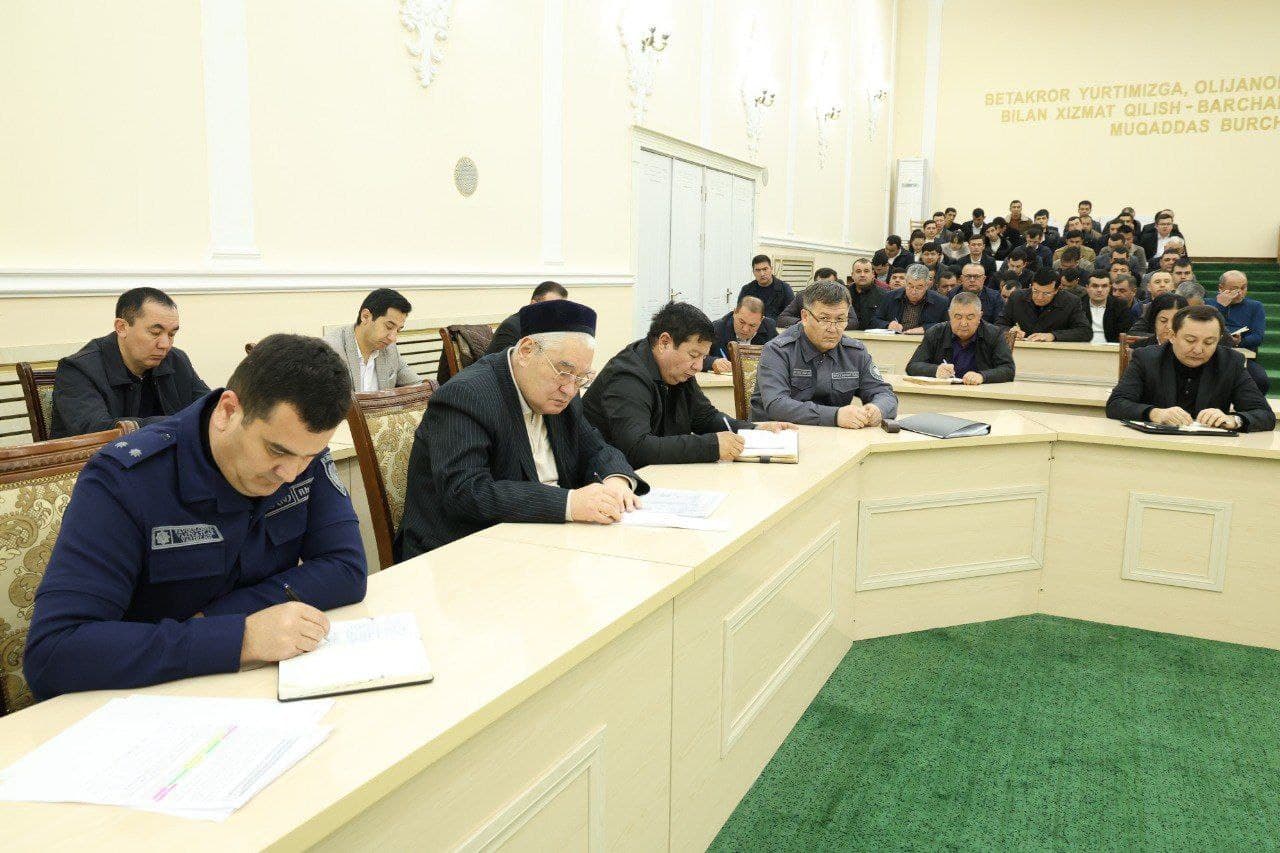 Muhim vazifalar muhokama qilindi