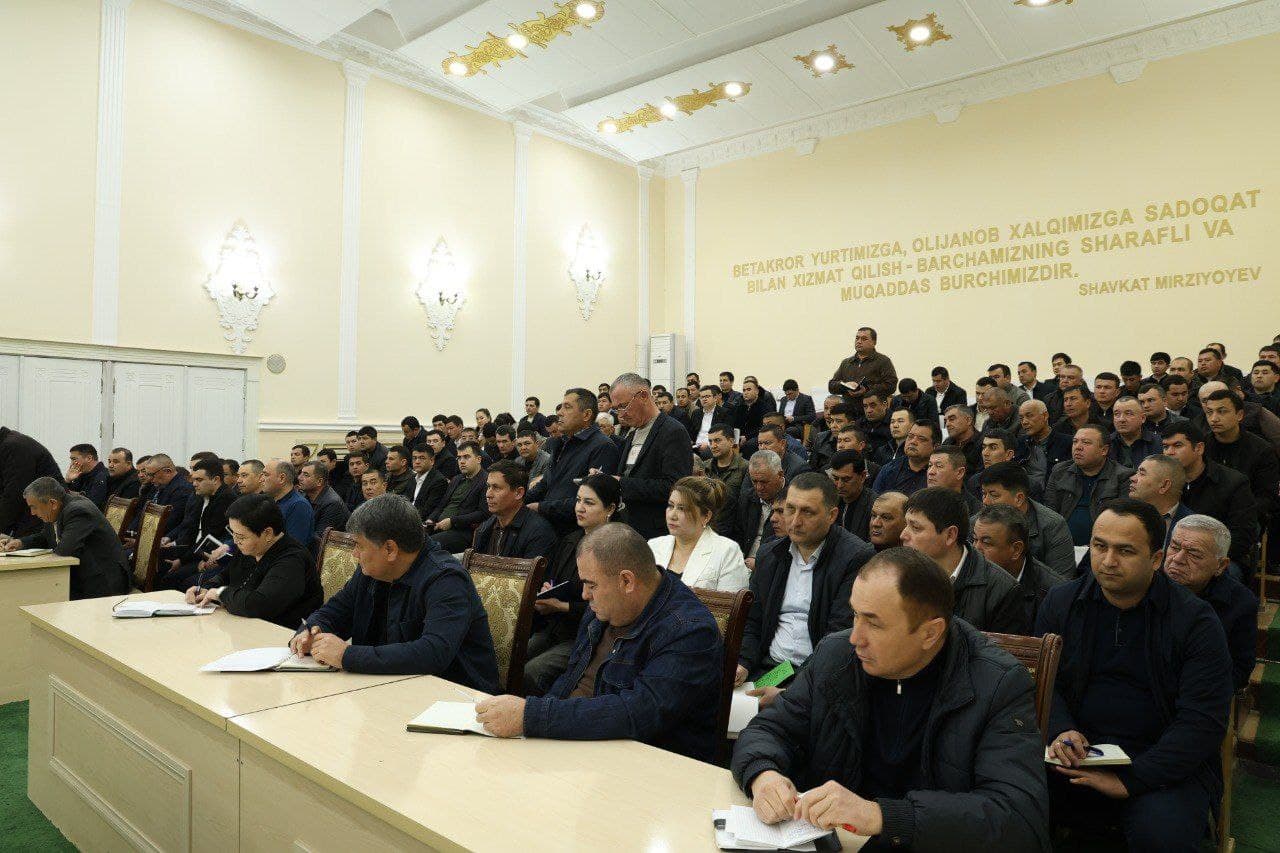 Muhim vazifalar muhokama qilindi