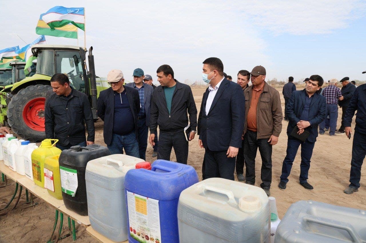Chigit ekish mavsumiga bag‘ishlangan ko‘rgazmali seminar o‘tkazildi