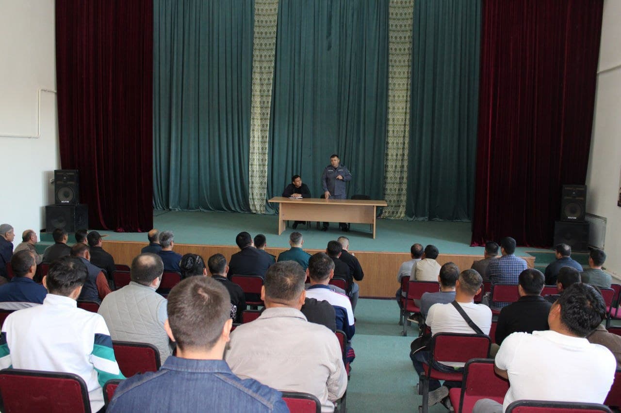 PROBATSIYA NAZORATIDAGI FUQAROLAR BILAN UCHRASHUV O‘TKAZILDI