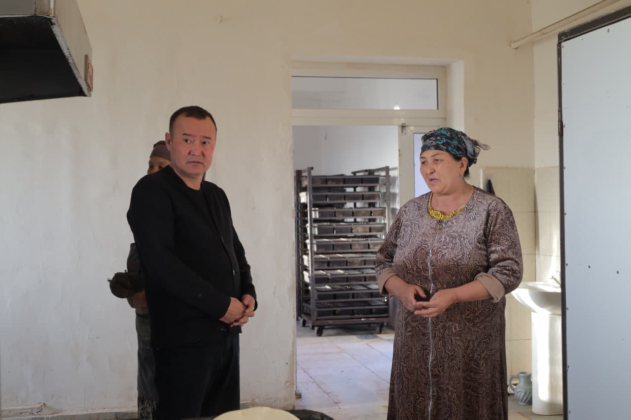 Ishlab chiqarish ishlari o‘rganildi.