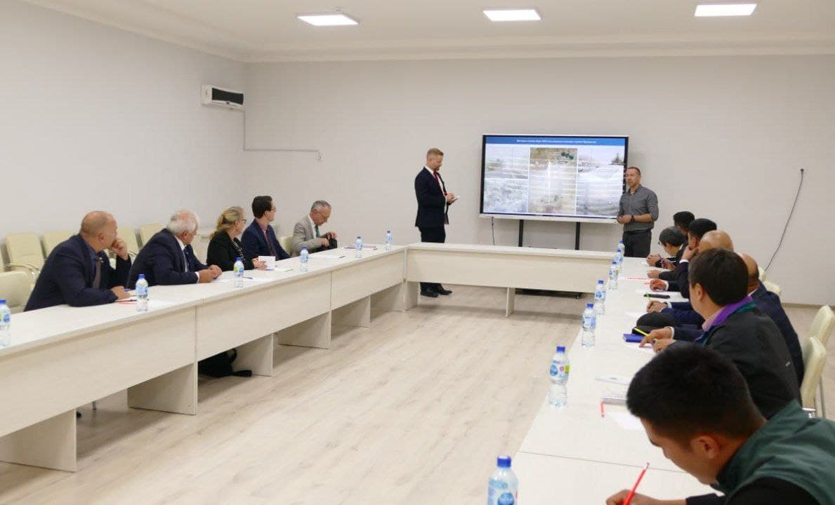 Germaniya delegatsiyasi Nukus tumanida joylashgan O‘zbekiston Respublikasi Prezidenti huzuridagi Orolbo‘yi xalqaro innovatsiya markazi faoliyati bilan tanishdi