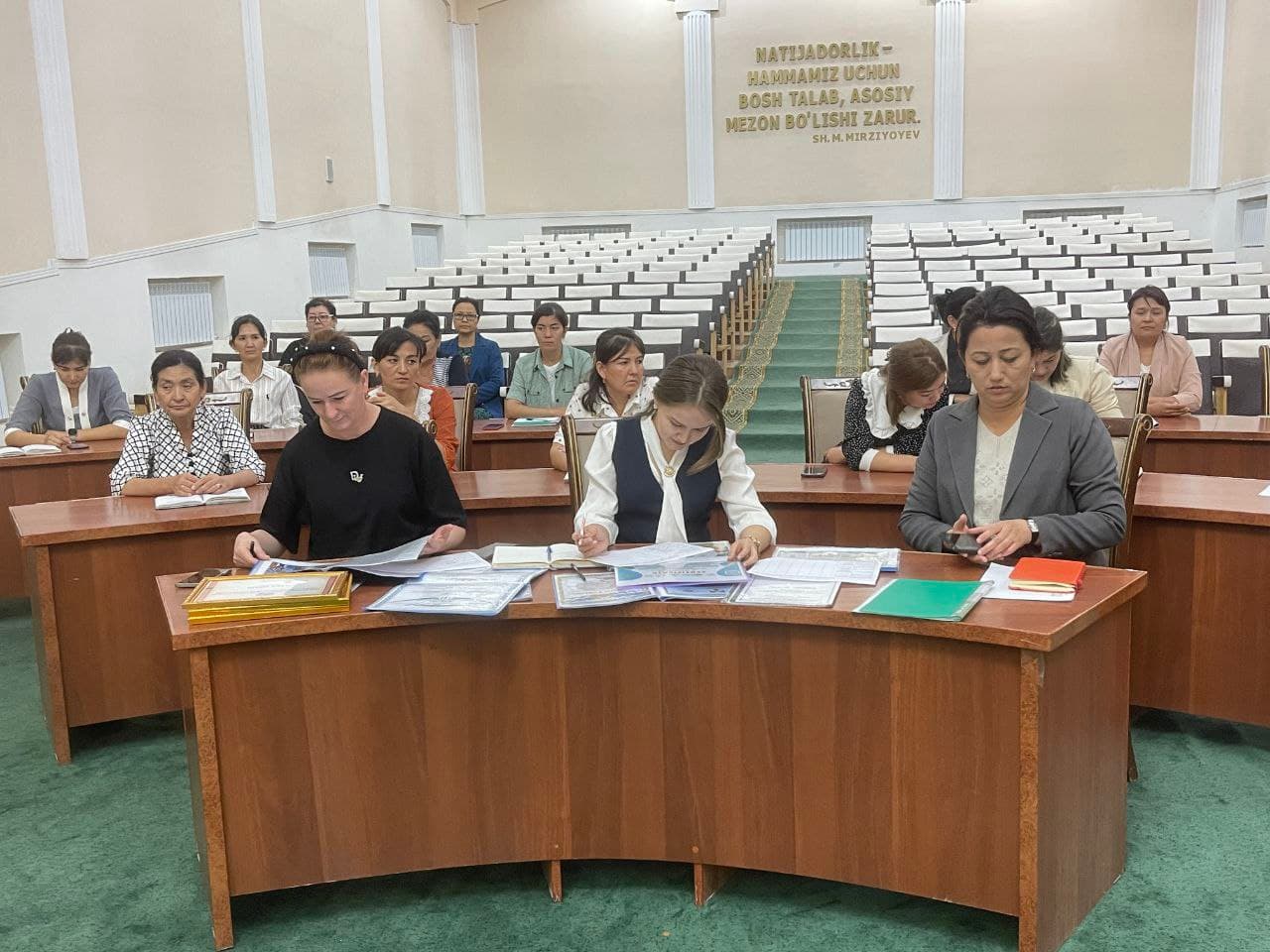 “Eng namunali xotin-qizlar faoli” tanlovining tuman bosqichi yakunlandi