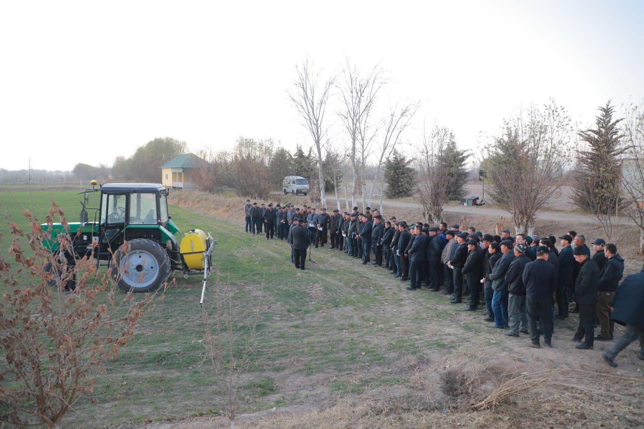 To‘lqin ovulida qishloq xo‘jaligi taraqqiyoti yo‘lida amaliy seminarlar bo‘lib o‘tdi