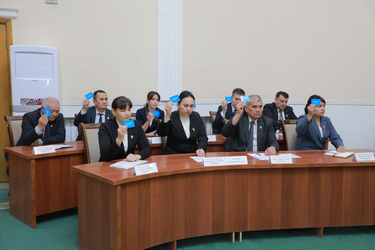 Xalq deputatlari Amudaryo tuman Kengashining 16-sessiyasi bo‘lib o‘tdi