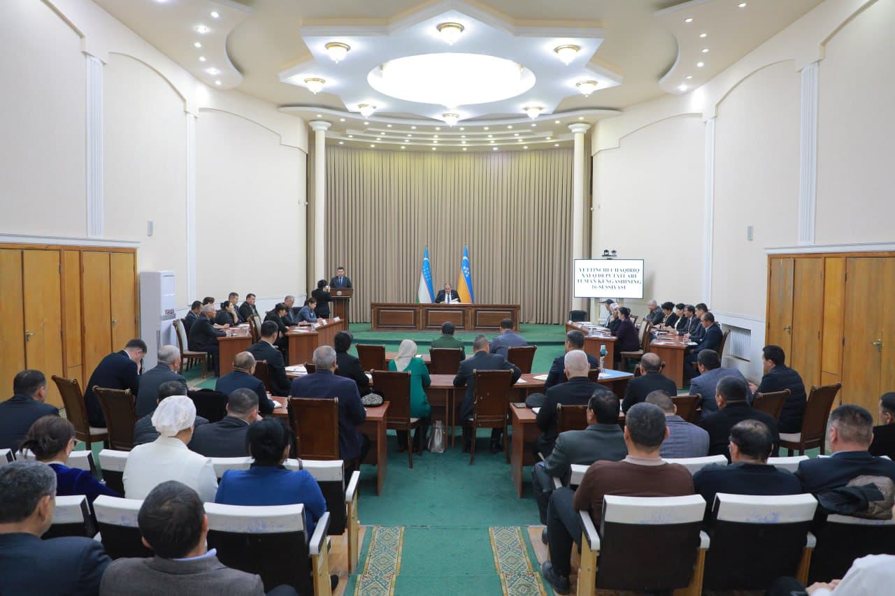 Xalq deputatlari Amudaryo tuman Kengashining 16-sessiyasi bo‘lib o‘tdi