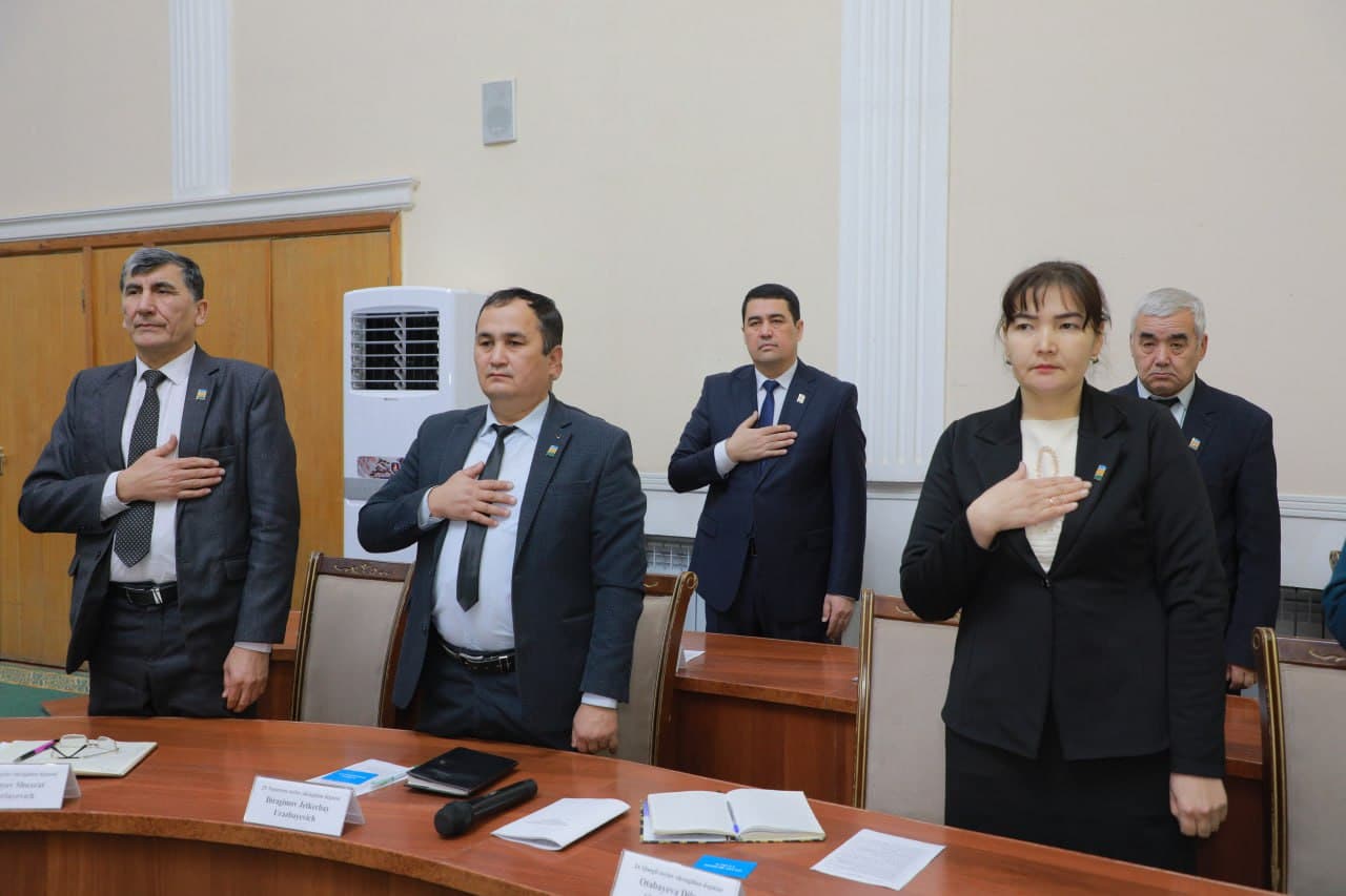Xalq deputatlari Amudaryo tuman Kengashining navbatdagi 17-sessiyasi bo‘lib o‘tdi