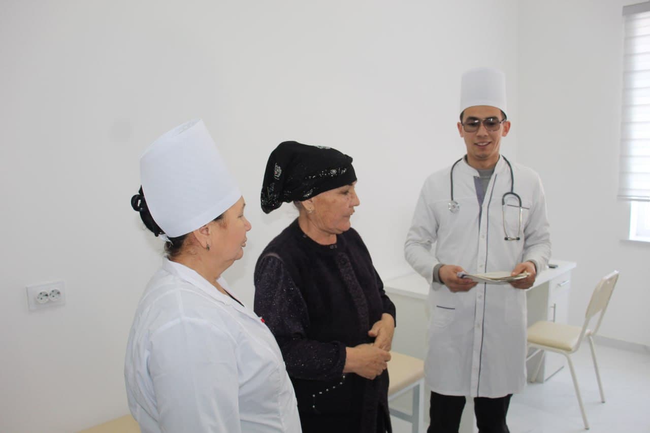 Uyshin mahallasida zamonaviy tibbiyot maskani aholiga sifatli tibbiy xizmat ko‘rsatmoqda