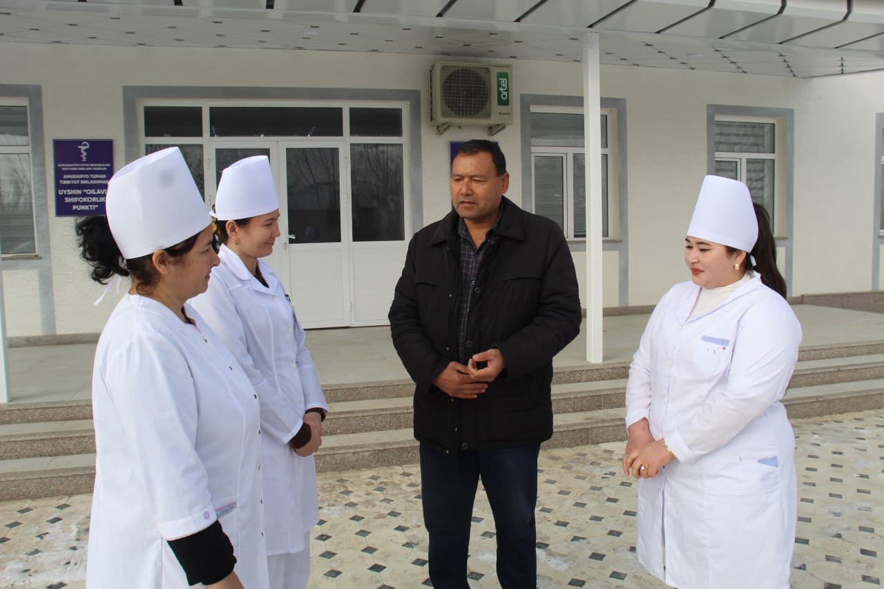 Uyshin mahallasida zamonaviy tibbiyot maskani aholiga sifatli tibbiy xizmat ko‘rsatmoqda