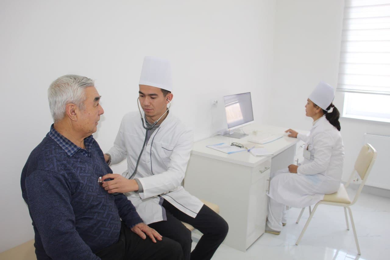 Uyshin mahallasida zamonaviy tibbiyot maskani aholiga sifatli tibbiy xizmat ko‘rsatmoqda