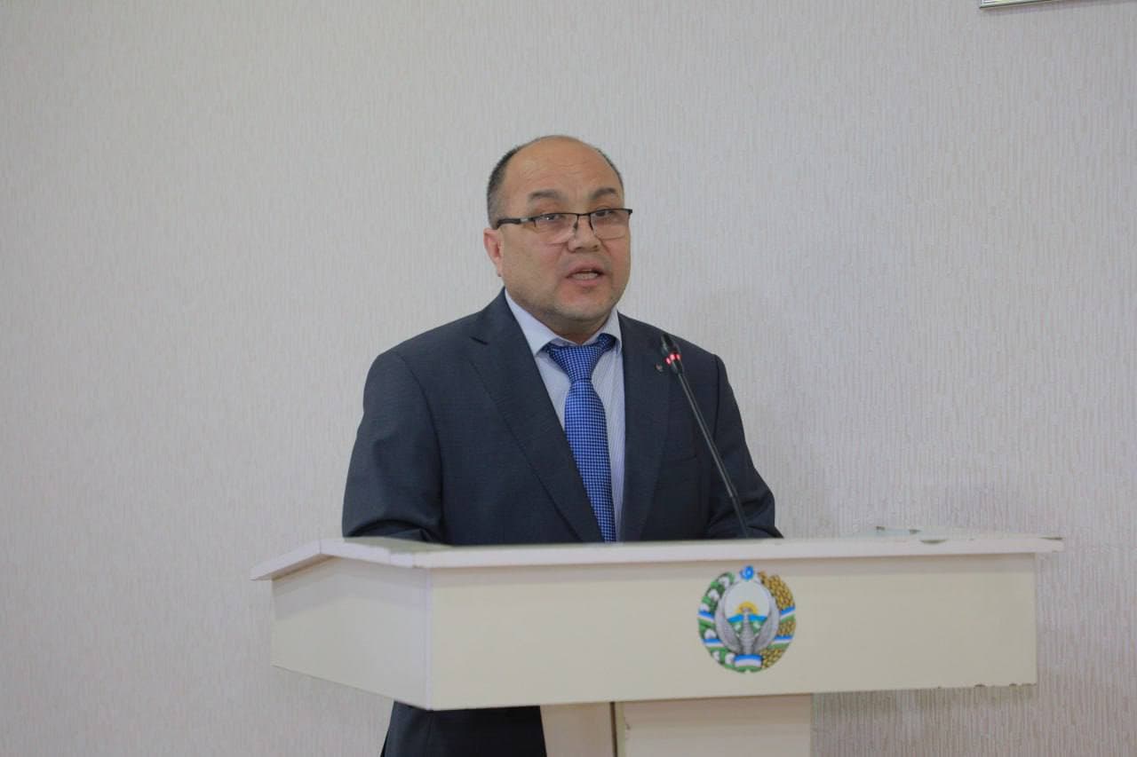 Yettinchi chaqiriq Xalq deputatlari Аmudaryo tuman Kengashining 18-sessiyasi toʼgʼrisida axborot