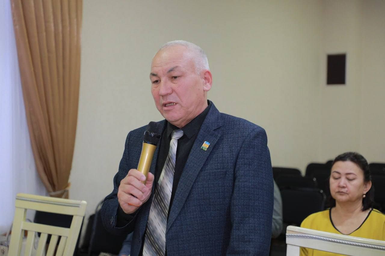 Yettinchi chaqiriq Xalq deputatlari Аmudaryo tuman Kengashining 18-sessiyasi toʼgʼrisida axborot