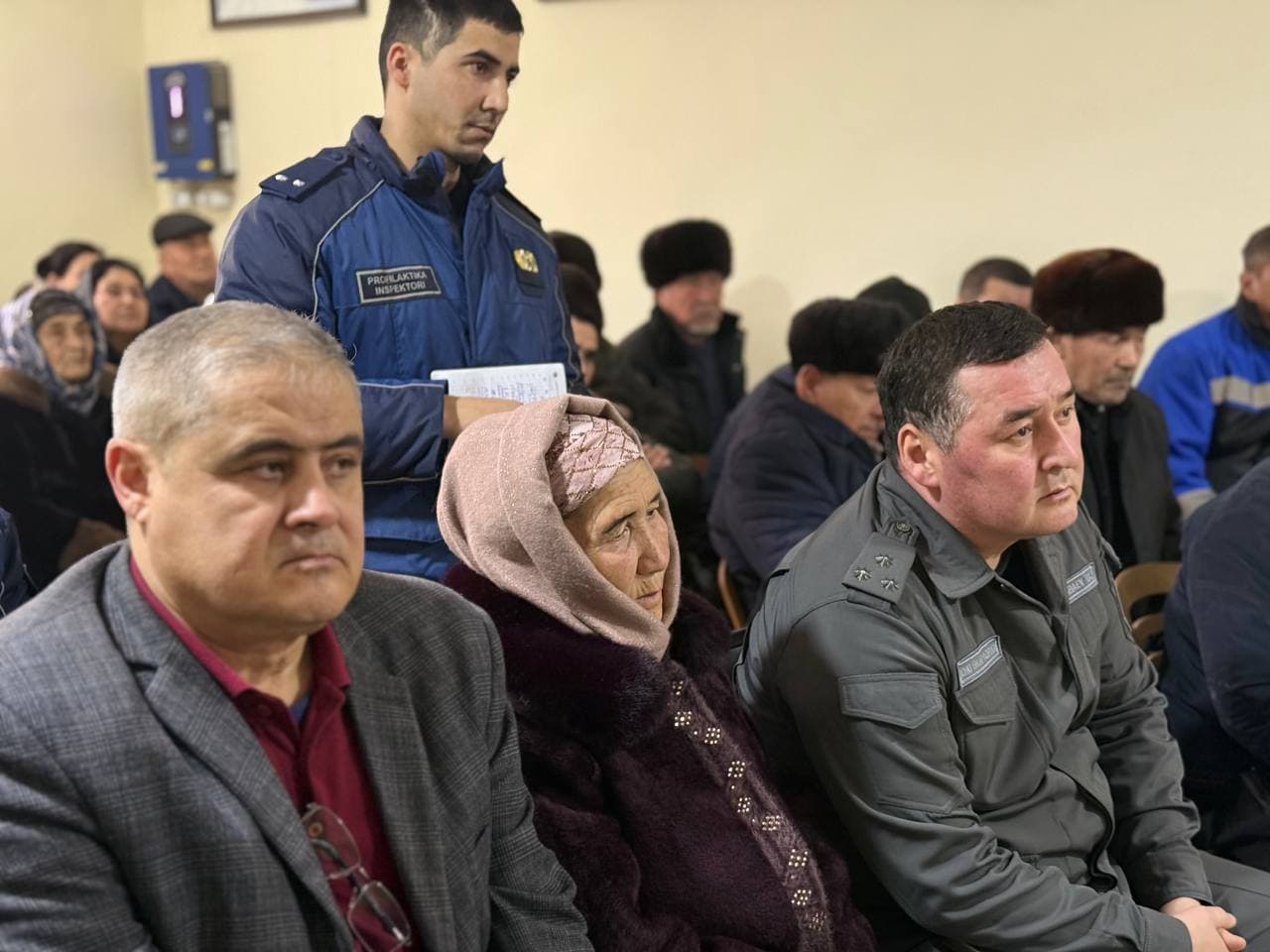 Qoraqalpog'iston Respublikasi Ichki ishlar vaziri Baxtiyar Torebekov Amudaryo tumanida bo'ldi