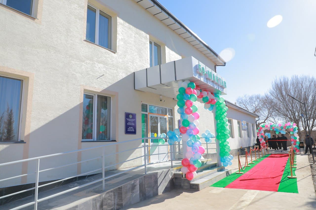 Yangi bunyodkorlik — kelajak avlod kamoli yo‘lida muhim qadam