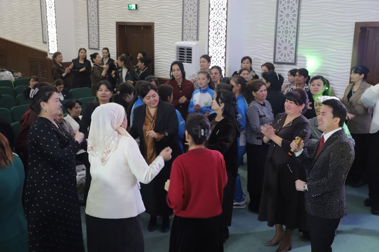 Amudaryo tumanida 8-mart – Xalqaro xotin-qizlar kuni munosabati bilan tantanali bayram tadbiri o‘tkazildi