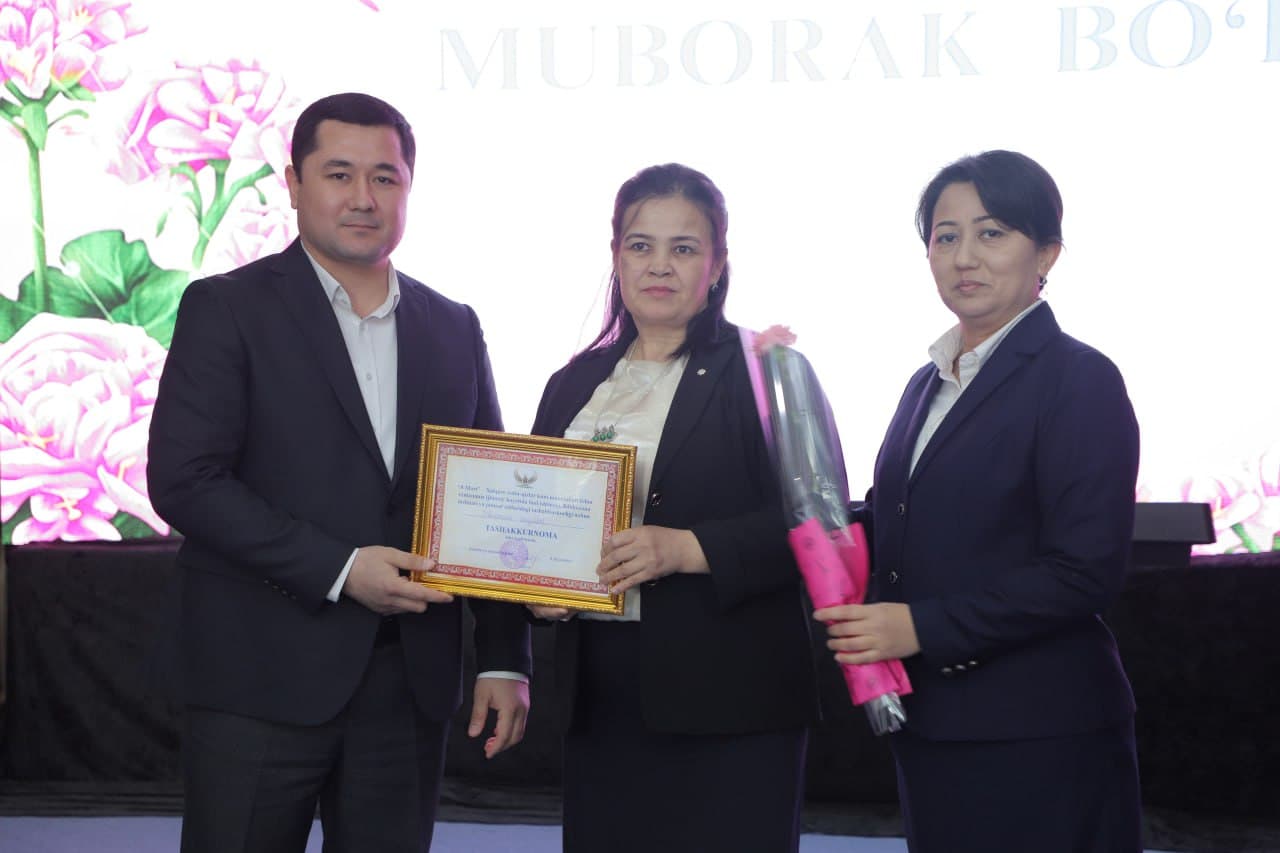 Amudaryo tumanida 8-mart – Xalqaro xotin-qizlar kuni munosabati bilan tantanali bayram tadbiri o‘tkazildi