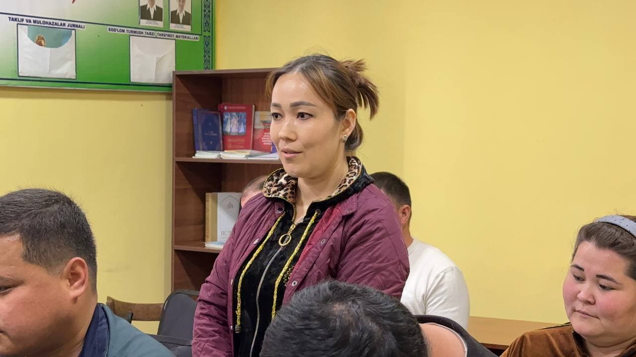 Yoshlar kunida zamonaviy sport maydonchasi foydalanishga topshirildi