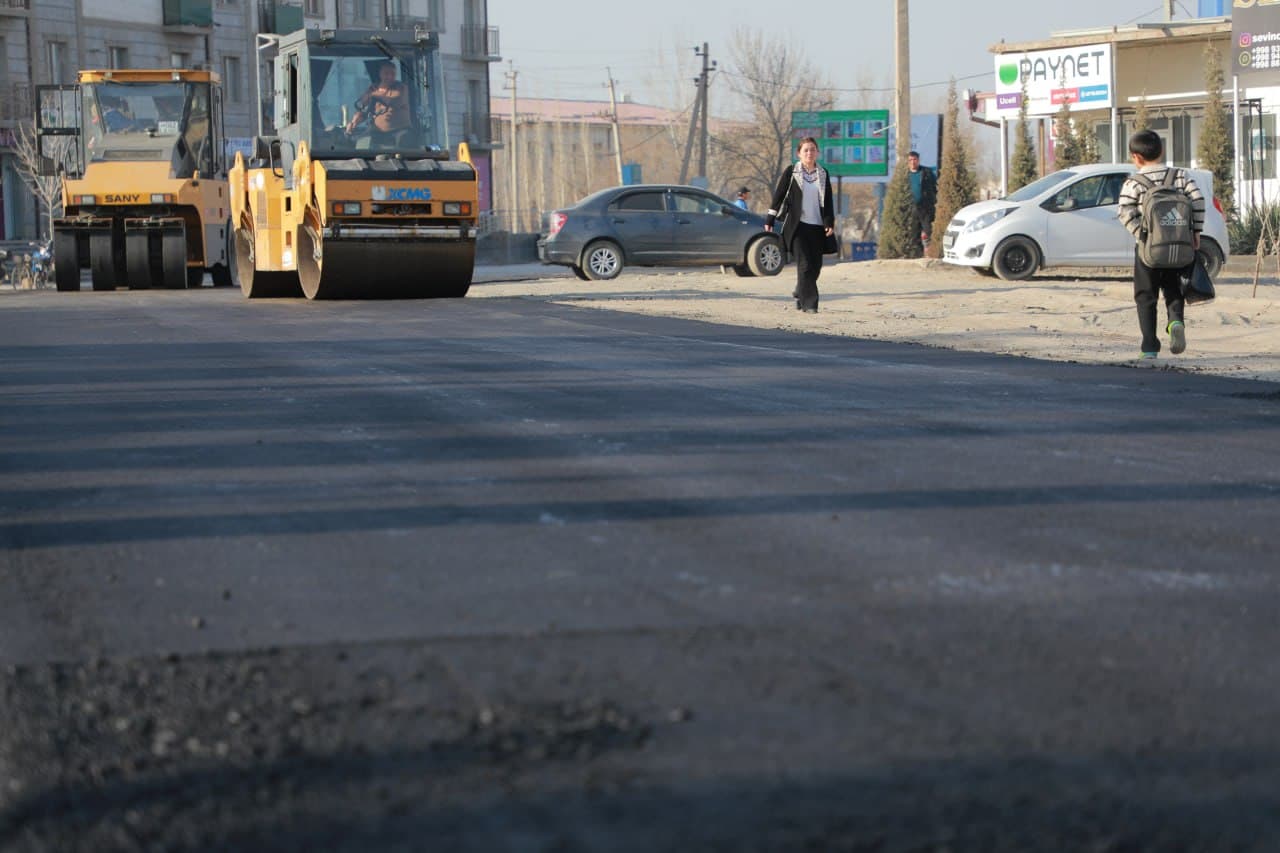 Ámiwdáryada jol infrastrukturası jaqsılanbaqta