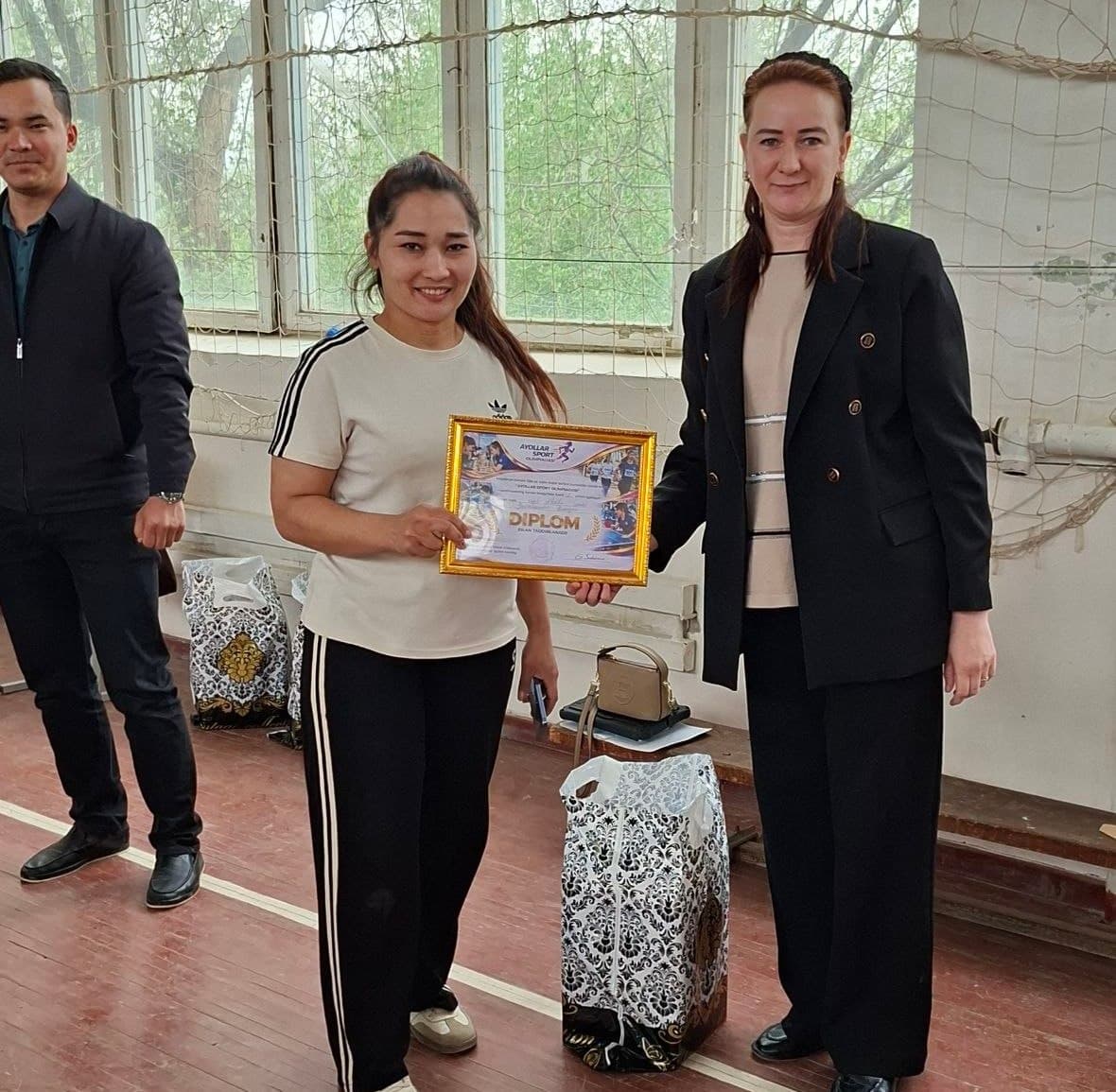 Amudaryo tumanida “Ayollar sport olimpiadasi” yuqori saviyada o‘tkazildi