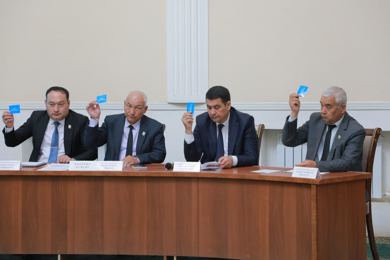 Xalq deputatlari Amudaryo tumani Kengashi 7-chaqiriq 20-sessiyasi bo‘lib o‘tdi