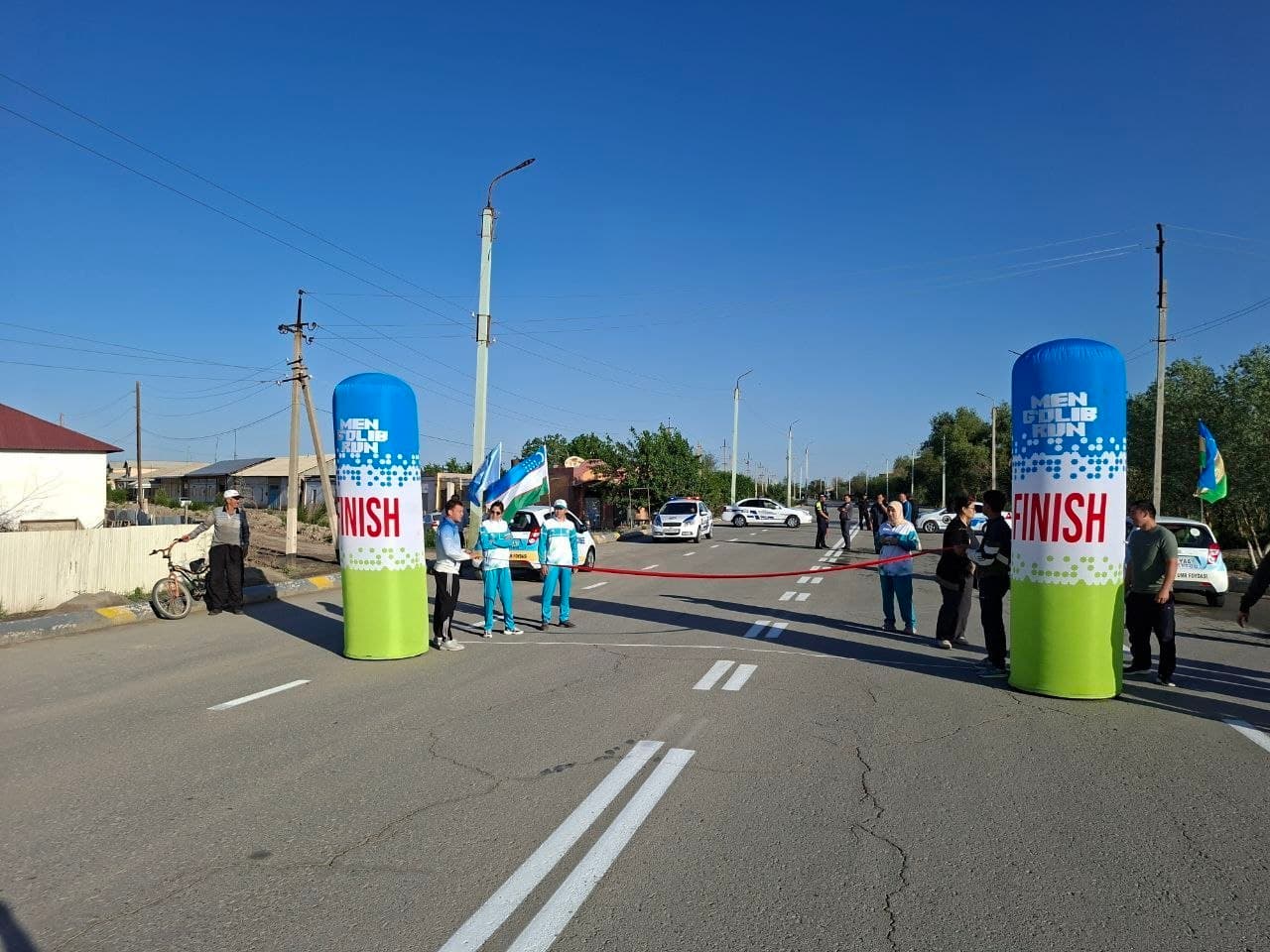 “Burch, jasorat, matonat!” shiori ostida sport marafoni tashkil etildi