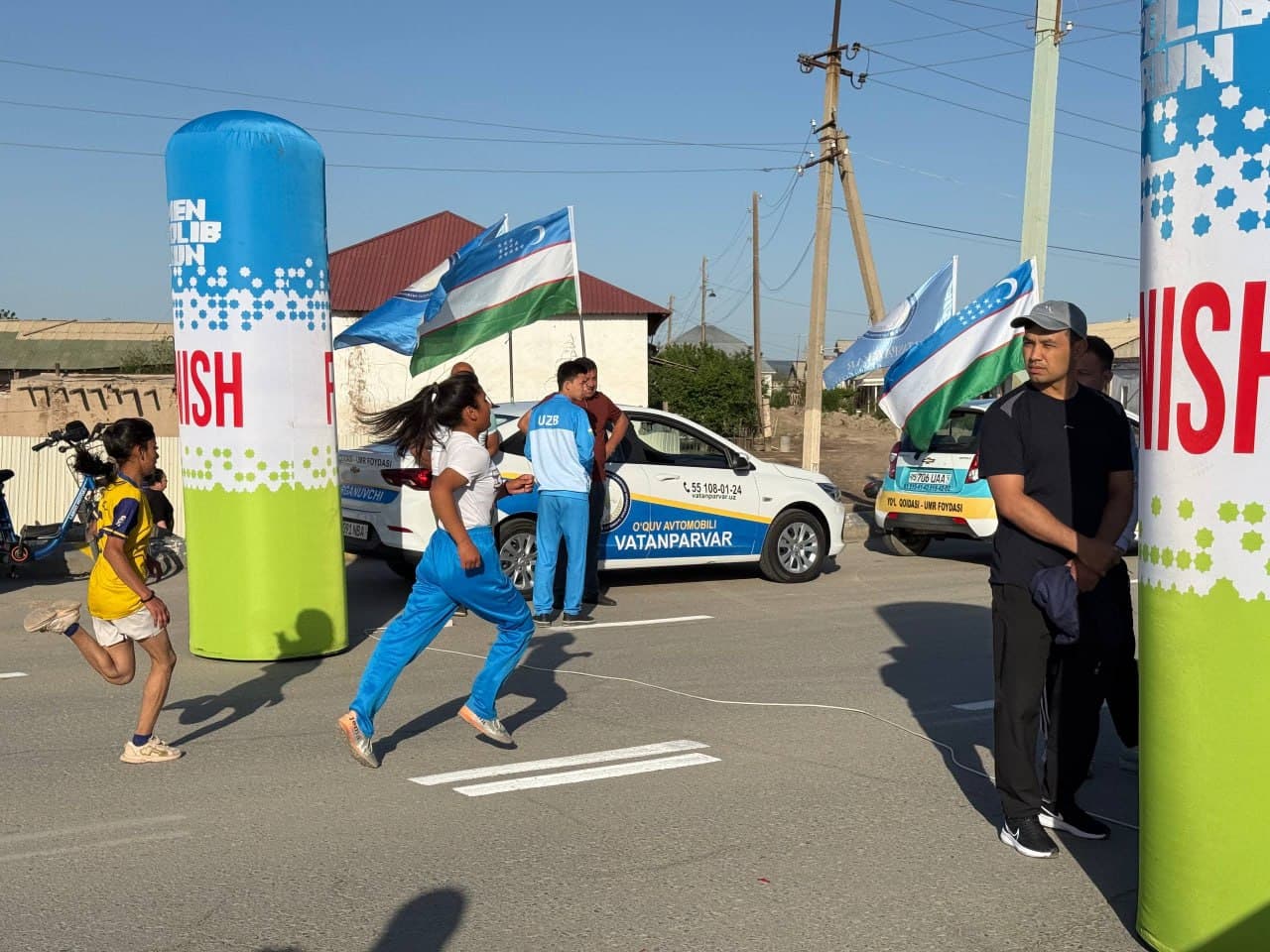 “Burch, jasorat, matonat!” shiori ostida sport marafoni tashkil etildi
