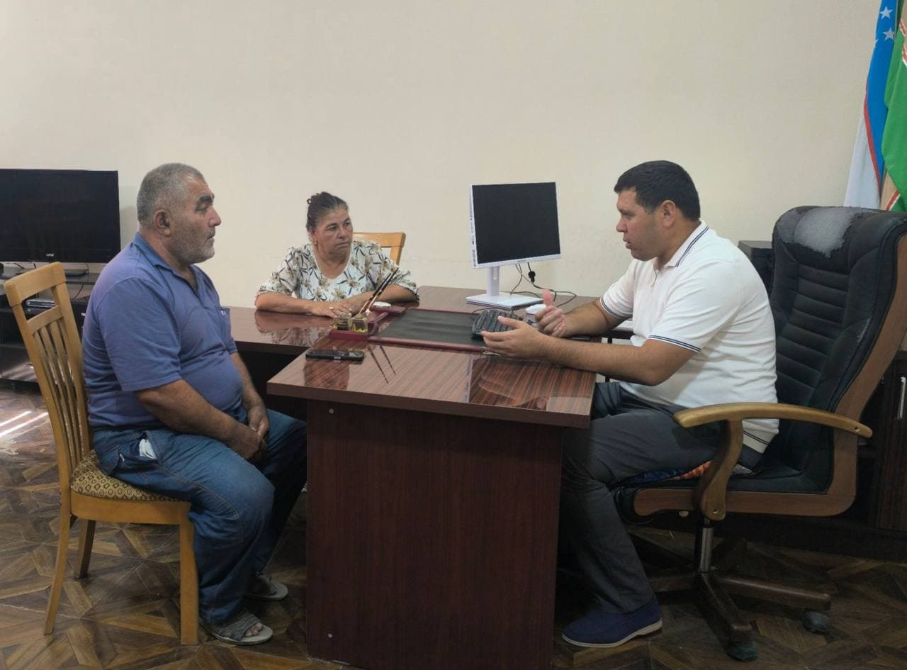 Shaxsiy qabullar o‘tkazildi